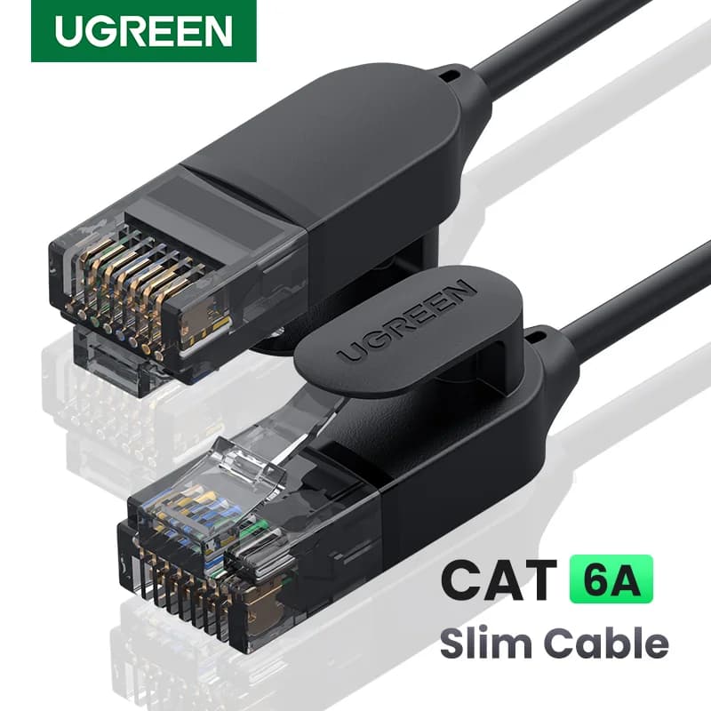 Cavo Ethernet Cat 6a, Patch Cord di rete 10Gbps