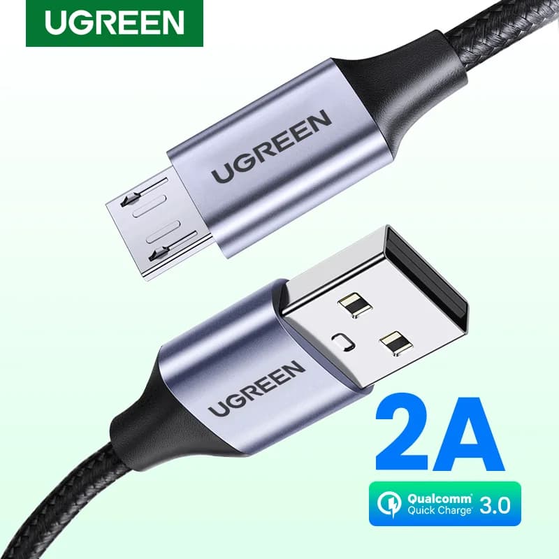 Cavo Micro USB, 2A, Intrecciato in Nylon