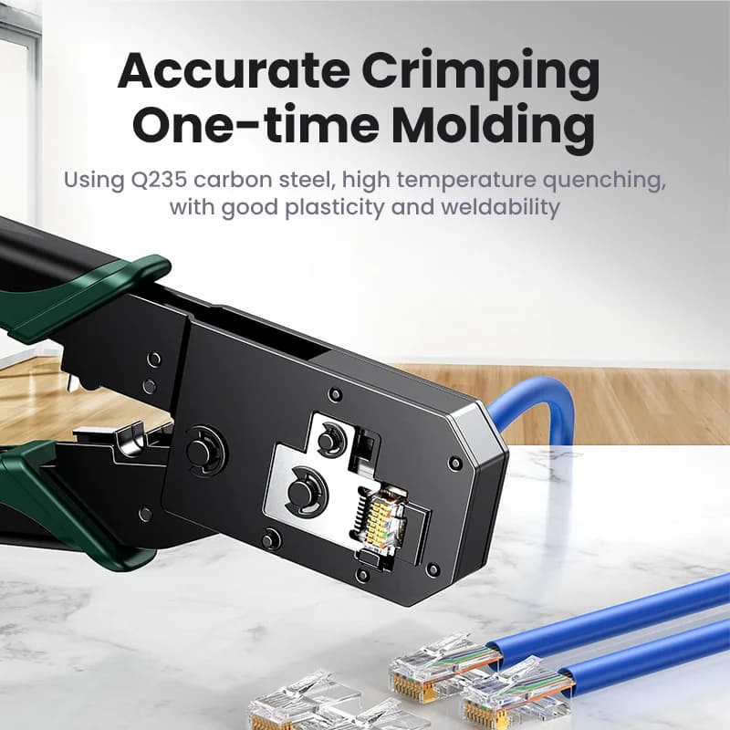 Pinza Crimpatrice RJ45 per Cavi Ethernet CAT6/7