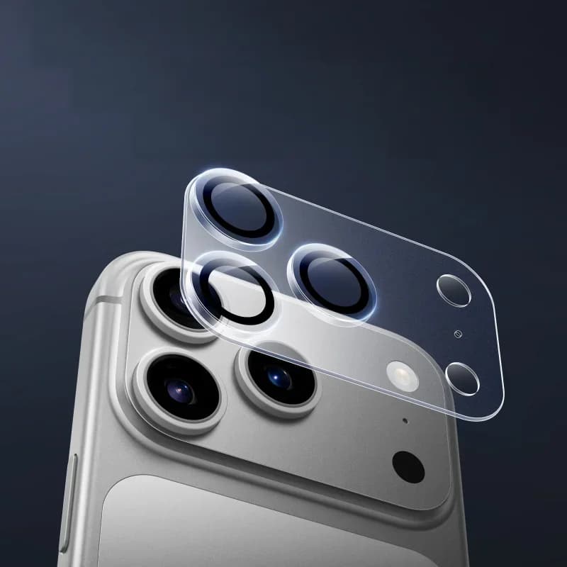 Vetro protettivo per obiettivo fotocamera per iPhone 17 Pro Max