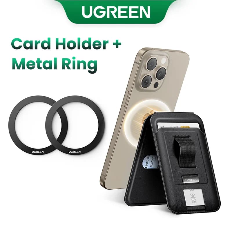 Portafoglio con porta carte magnetico per iPhone MagSafe