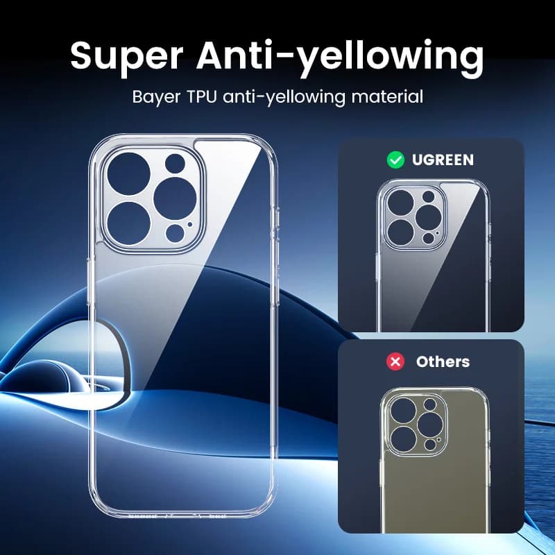 Cover Antishock Trasparente per iPhone Pro Max