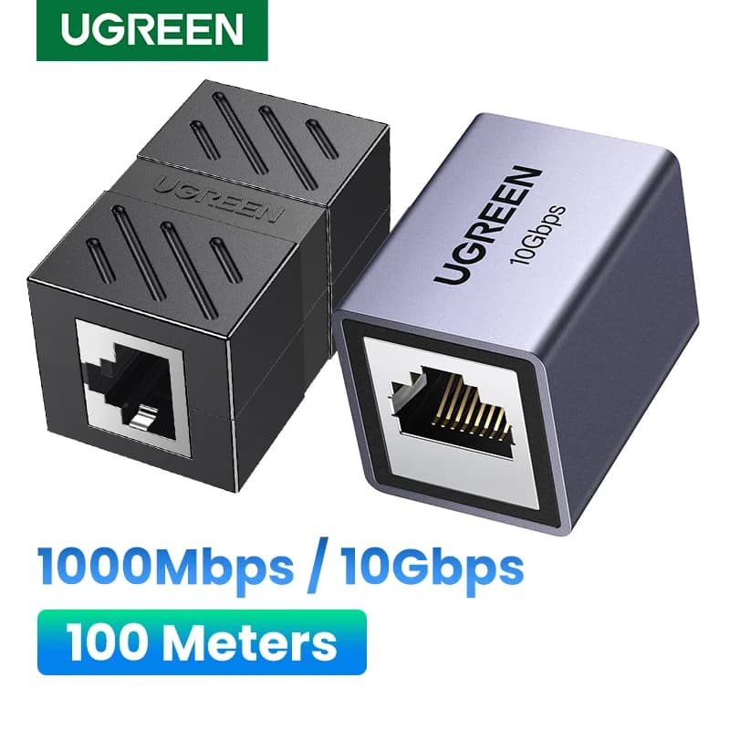 Adattatore Accoppiatore RJ45 Ethernet Femmina-Femmina