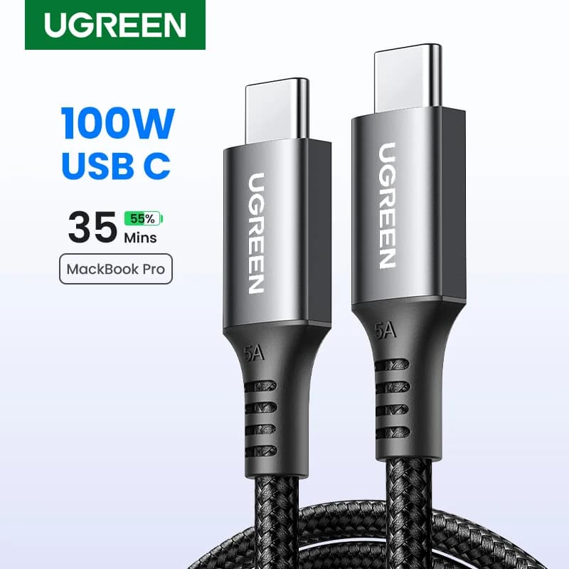 Cavo Ricarica Rapida PD USB-C a USB-C 100W