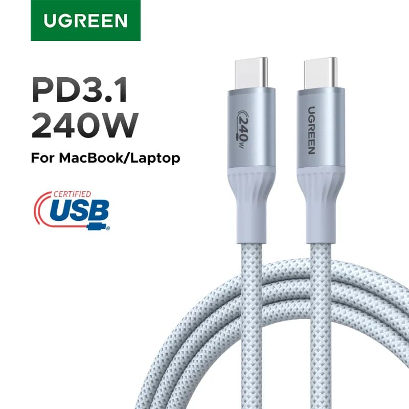 Cavo di Ricarica Rapida USB-C a USB-C 240W, PD3.1