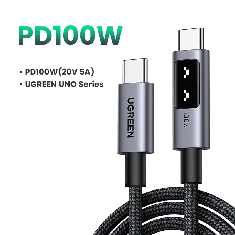 Cavo da USB-C a USB-C, PD 100W, 0.5-3m