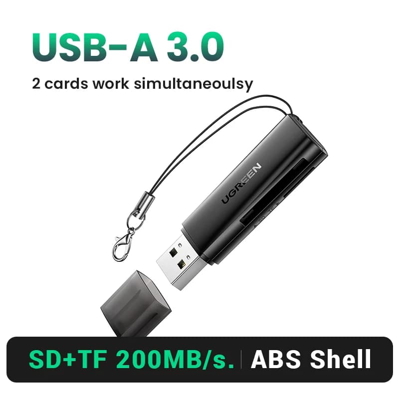 Lettore di schede SD/MicroSD USB 3.0 & USB-C