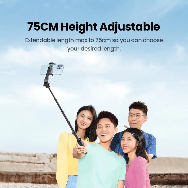 Treppiedi Selfie Stick Bluetooth con Otturatore Remoto