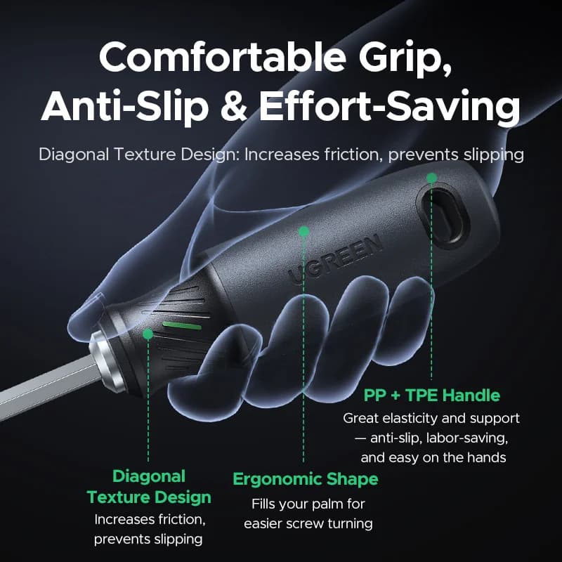 Cacciavite 2-in-1 in Acciaio Lega S2