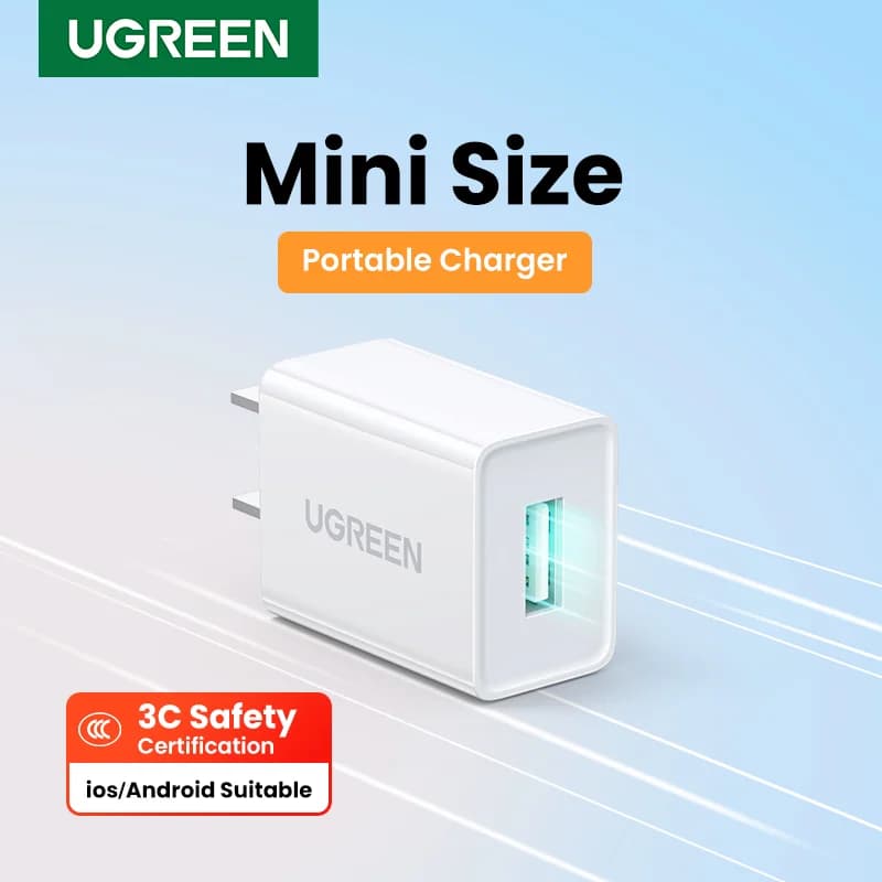 Caricatore da Muro USB 5V 1A per Telefoni Mobili