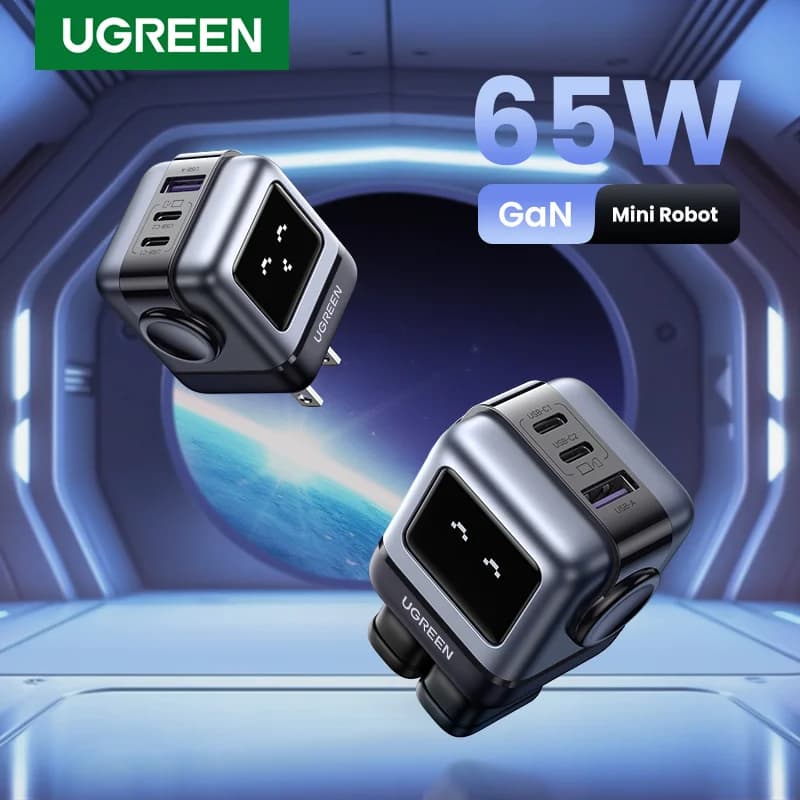 Caricatore da muro GaN USB-C 65W, Presa US