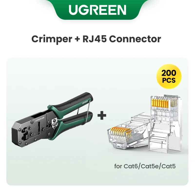 Pinza Crimpatrice RJ45 per Cavi Ethernet CAT6/7