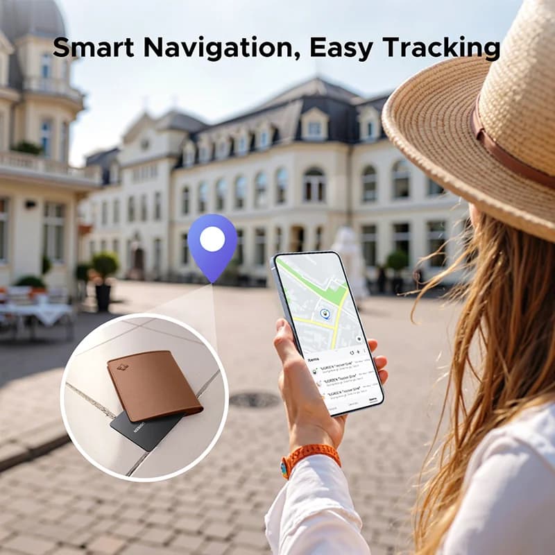 Tag Tracker Bluetooth GPS per Chiavi e Portafogli