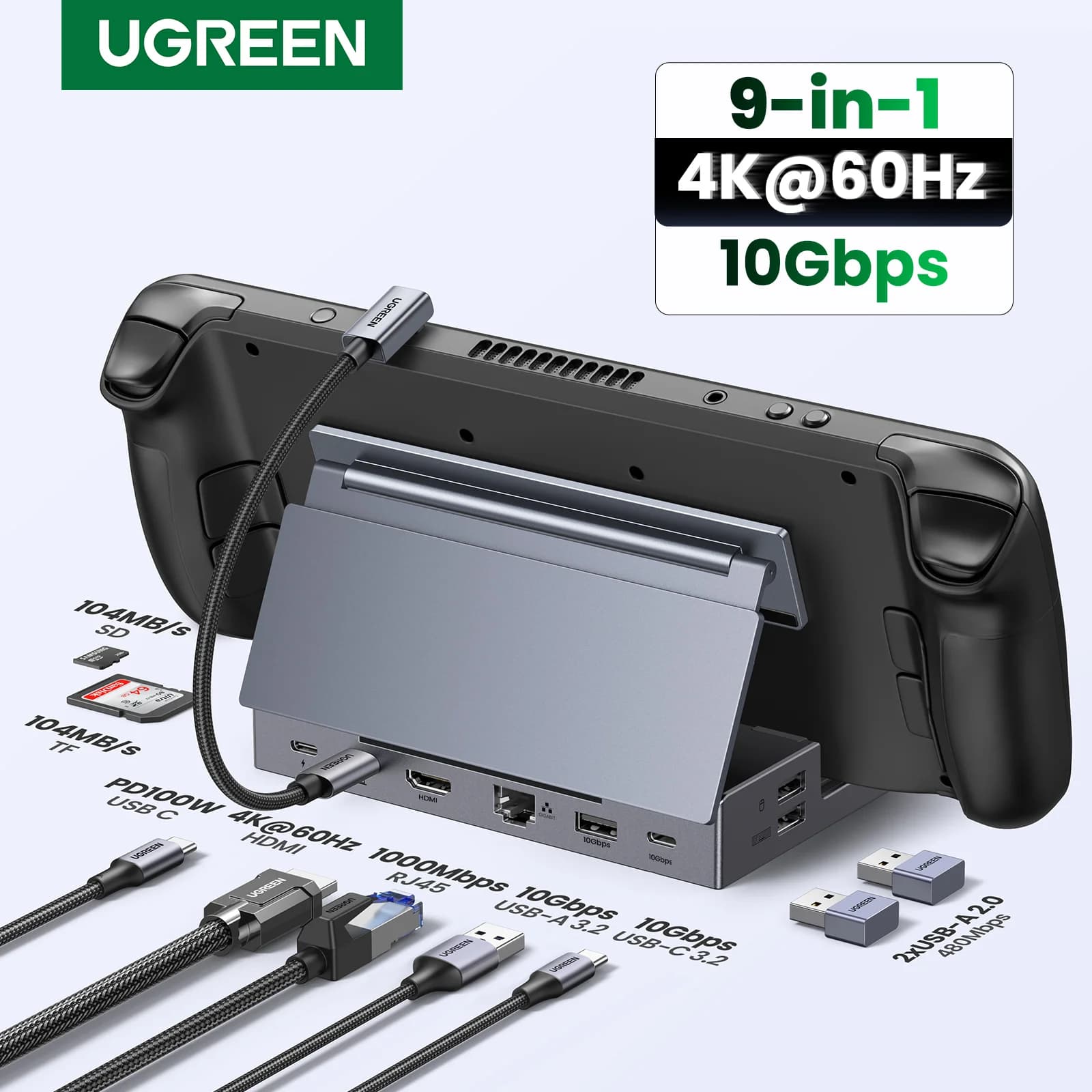 Stazione di Docking per Steam Deck con HDMI