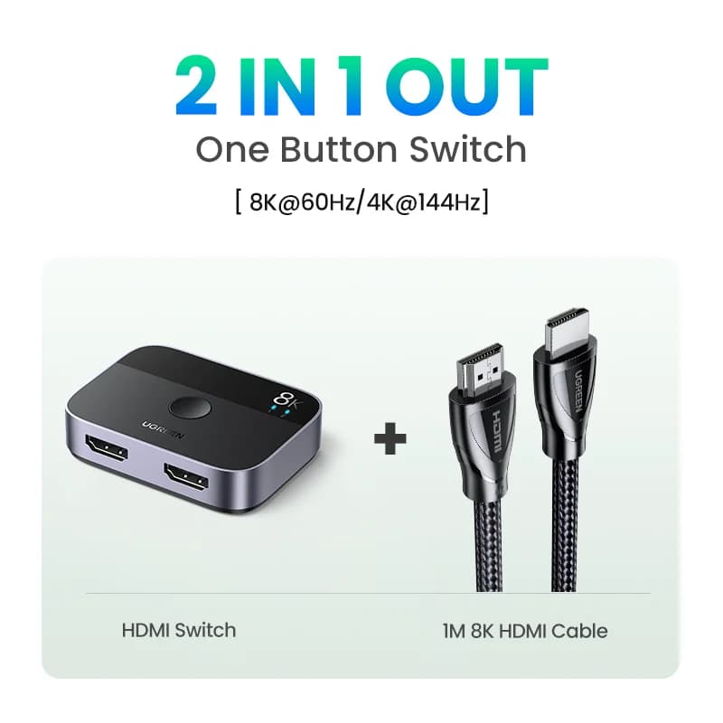 Splitter e Switch HDMI 2.1 8K 60Hz