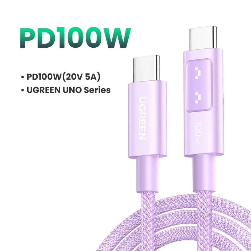 Cavo da USB-C a USB-C, PD 100W, 0.5-3m