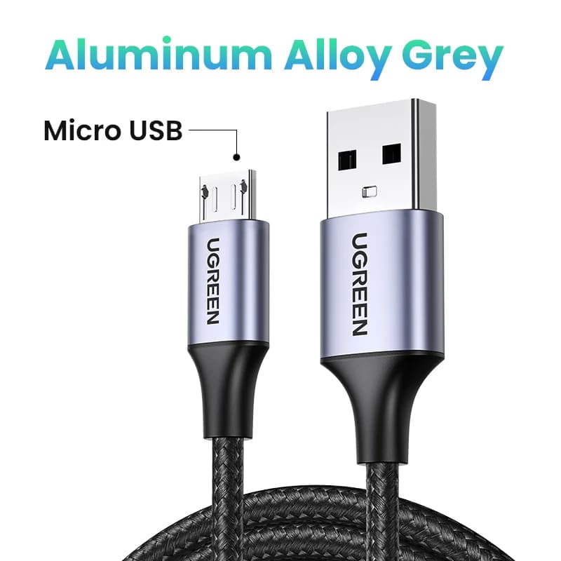 Cavo di ricarica rapida Micro USB intrecciato in nylon