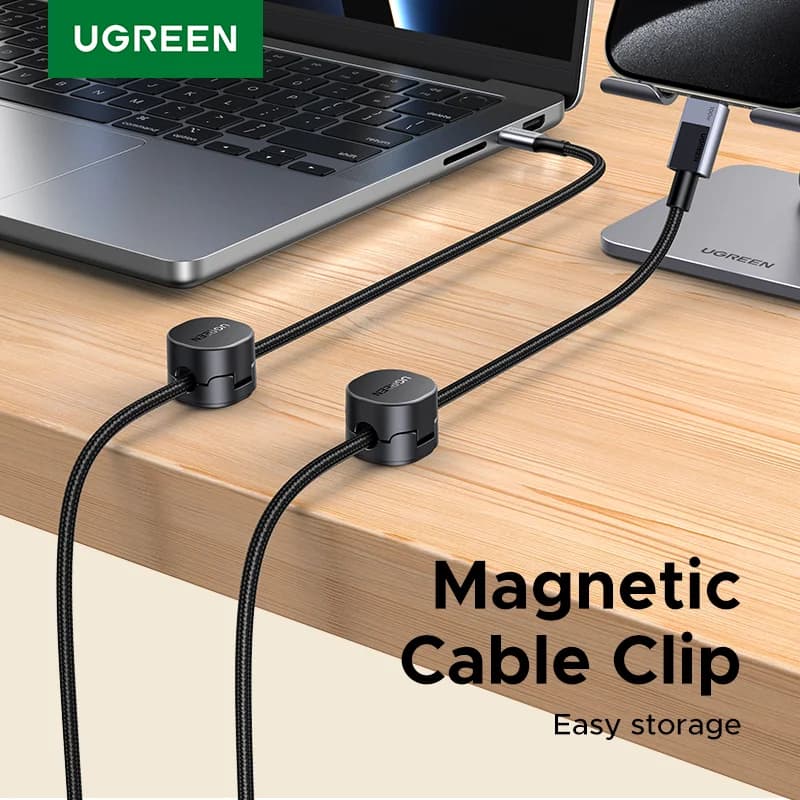 Clip magnetici per gestione cavi da scrivania
