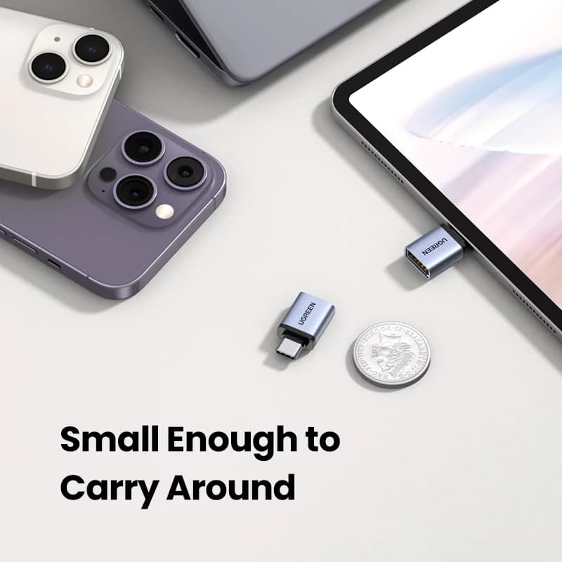 Adattatore OTG da USB-C a USB-A Femmina