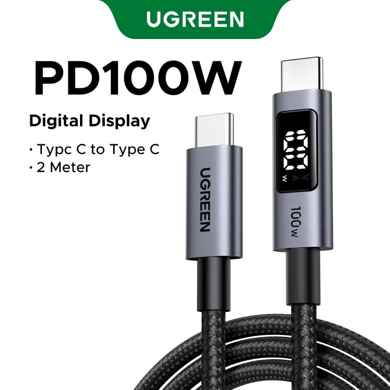 Cavo da USB-C a USB-C, PD 100W, 0.5-3m