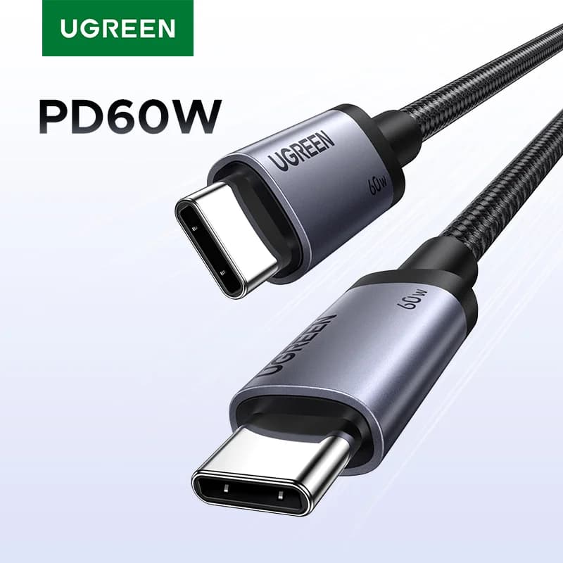 Cavo da USB-C a USB-C, Ricarica rapida PD 60W