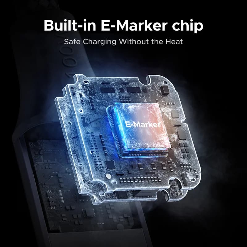 Cavo di ricarica intrecciato magnetico USB-C 240W