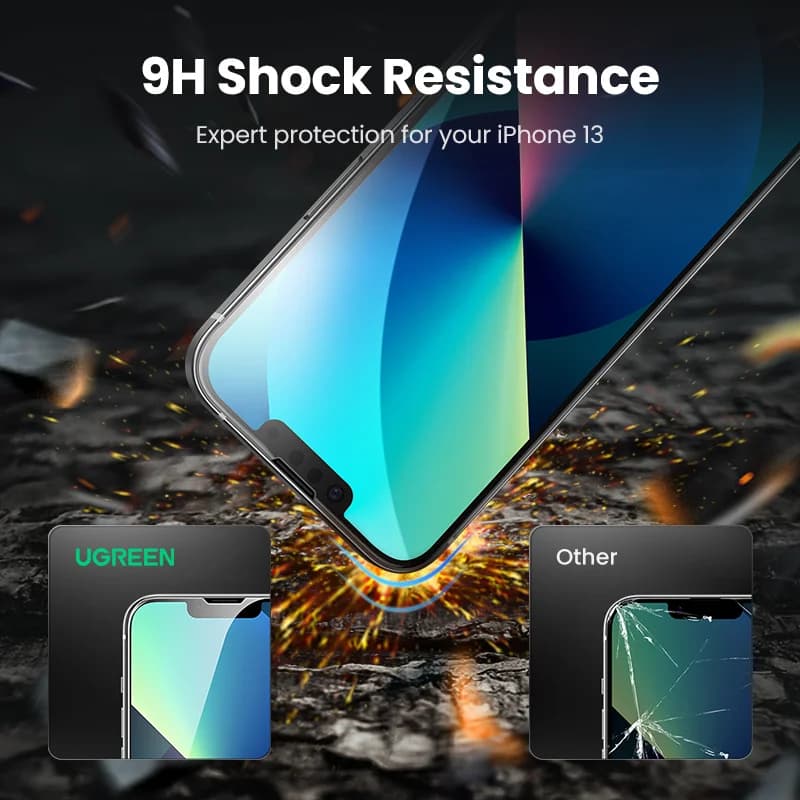 Vetro Temperato Protezione Schermo iPhone (Confezione da 2)