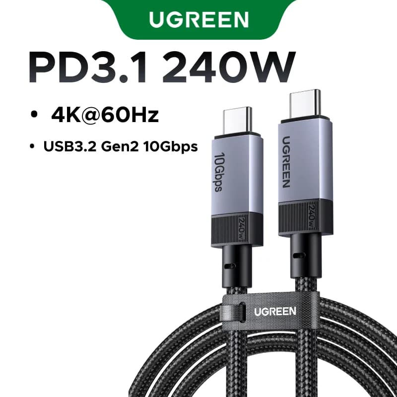 Cavo USB4 USB-C, 240W PD, Trasferimento Dati 80Gbps