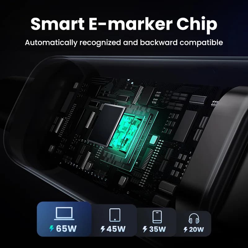 Cavo da USB-C a USB-C, PD 100W, 0.5-3m