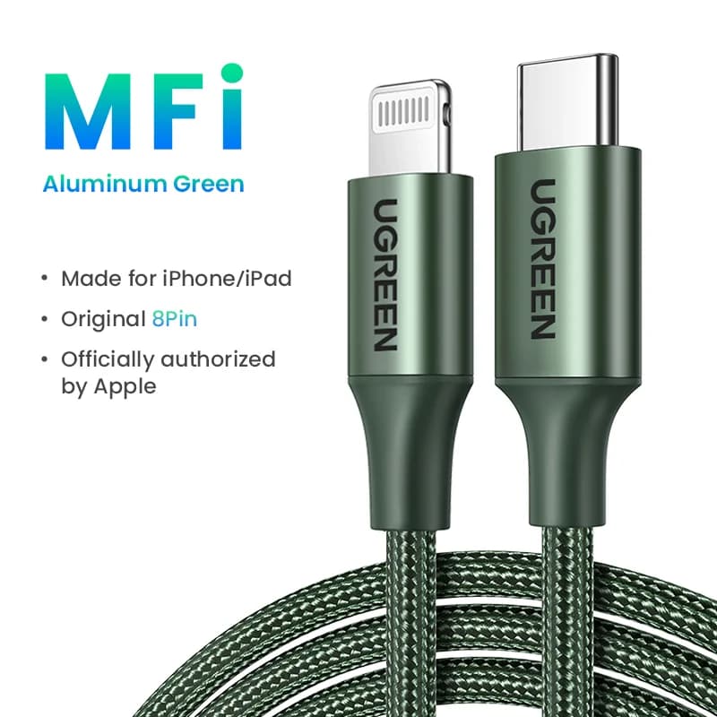 Cavo USB-C a Lightning, PD 20W, MFi