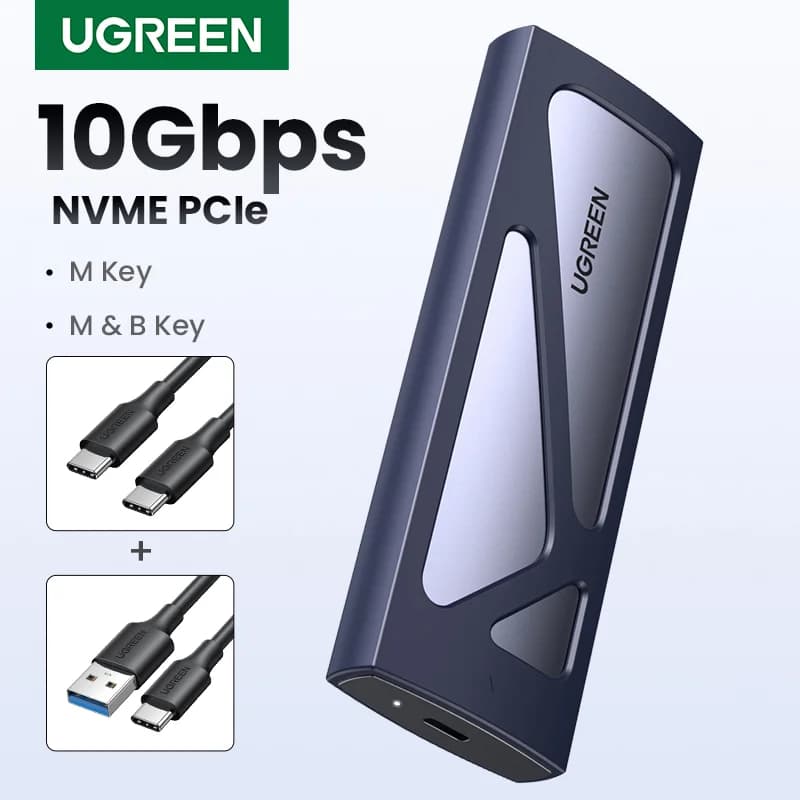 Case SSD M.2 NVMe USB-C 5Gbps