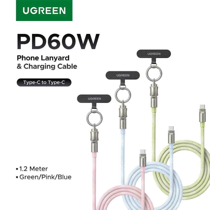 Cavo di ricarica USB-C con cordino PD60W