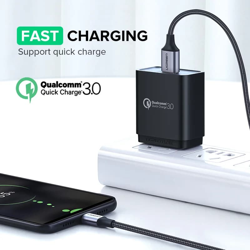 Cavo Ricarica Rapida Micro USB 2 Pezzi, 1,5m, 2A