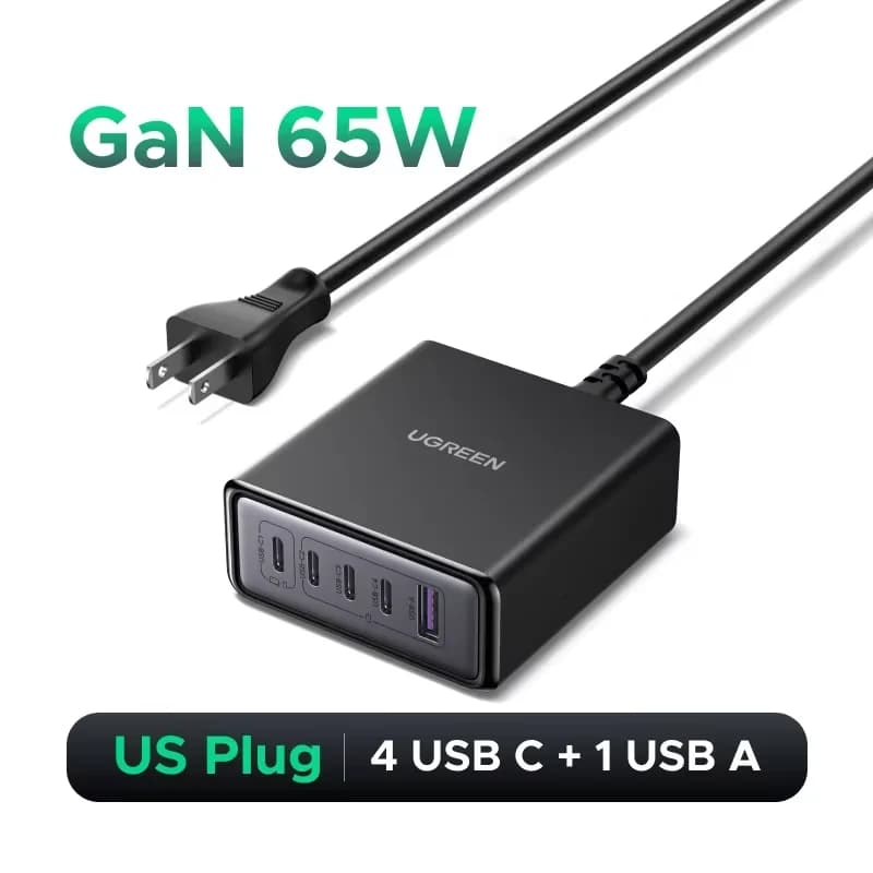 Caricatore da Tavolo GaN 100W 6-in-1