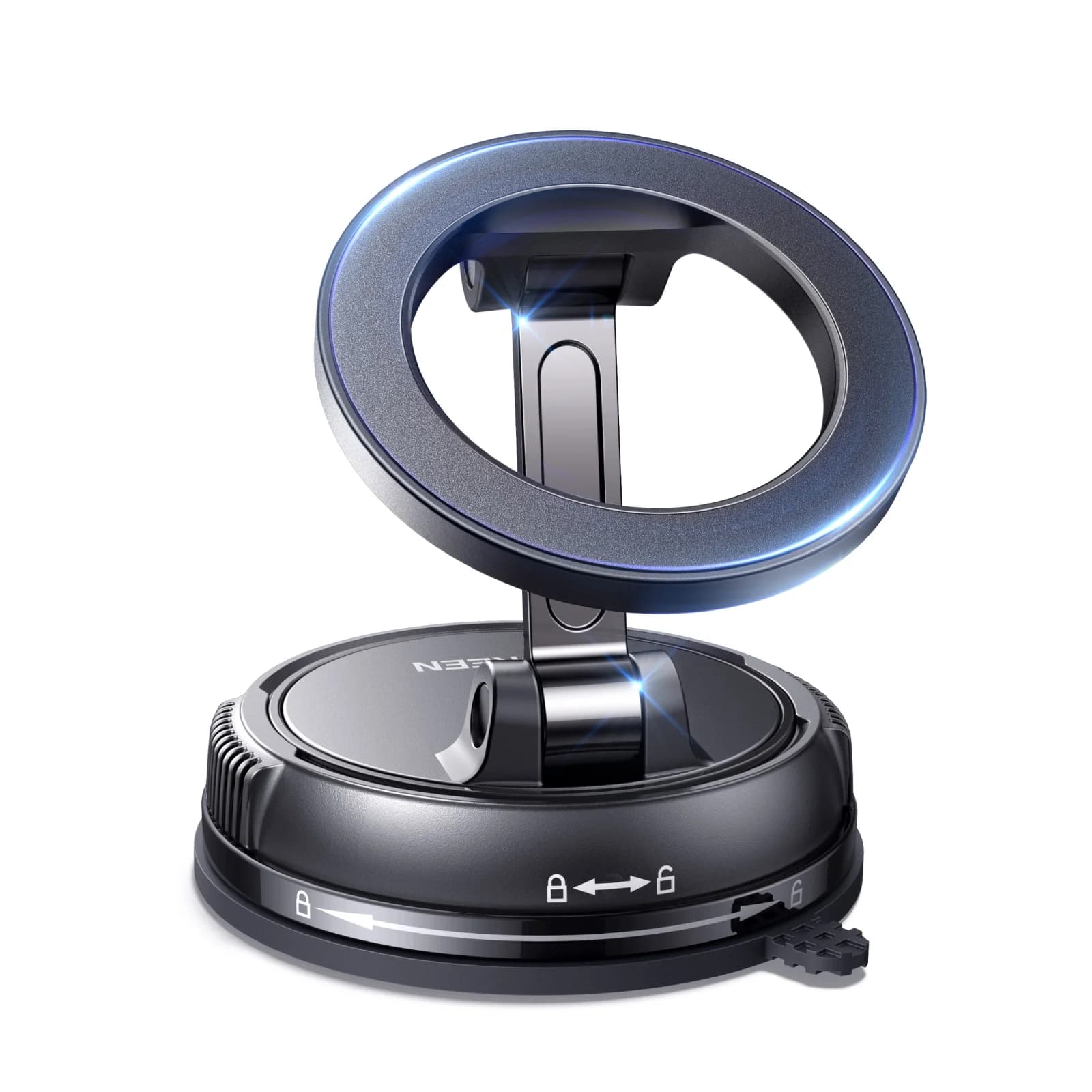 Supporto magnetico per telefono auto con ventosa