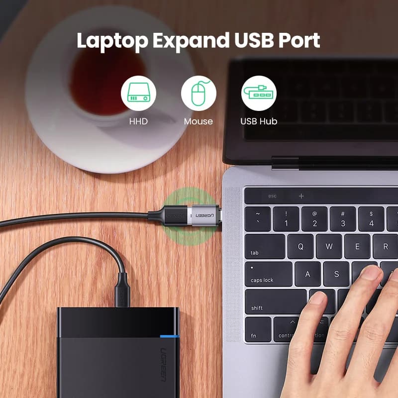 Adattatore da USB-C a USB 3.0, Thunderbolt 3 OTG