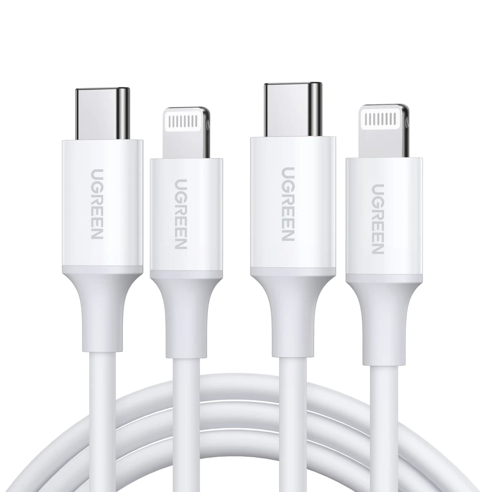 Cavo USB-C a Lightning MFi Certificato, Confezione da 2