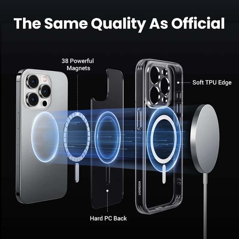 Cover TPU Magnetica Antiurto per iPhone
