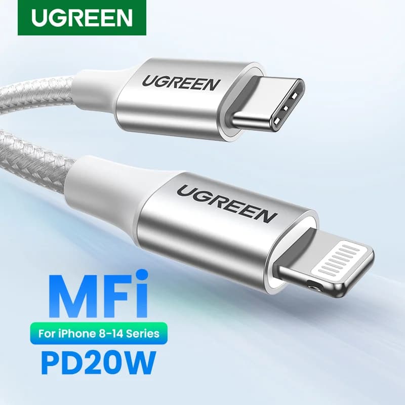 Cavo USB-C a Lightning MFi, Ricarica Rapida PD 30W