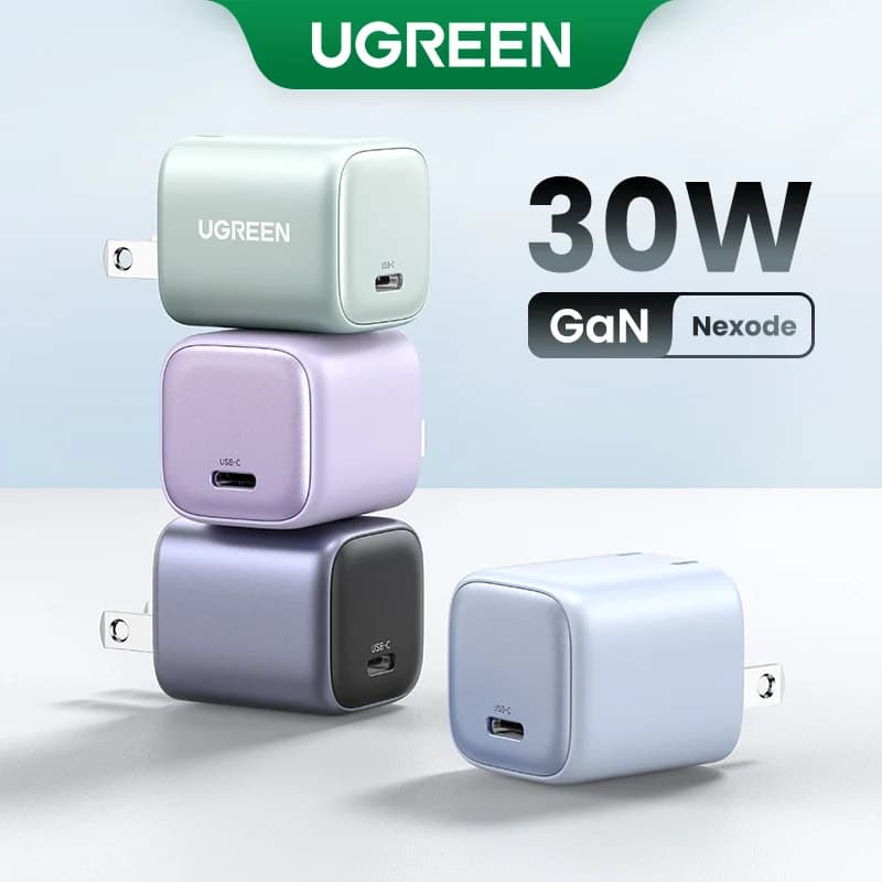 Caricatore da muro GaN USB-C rapido 30W