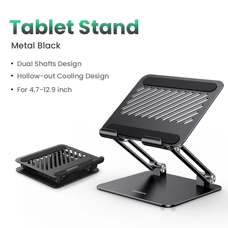 Supporto in alluminio per tablet e telefono