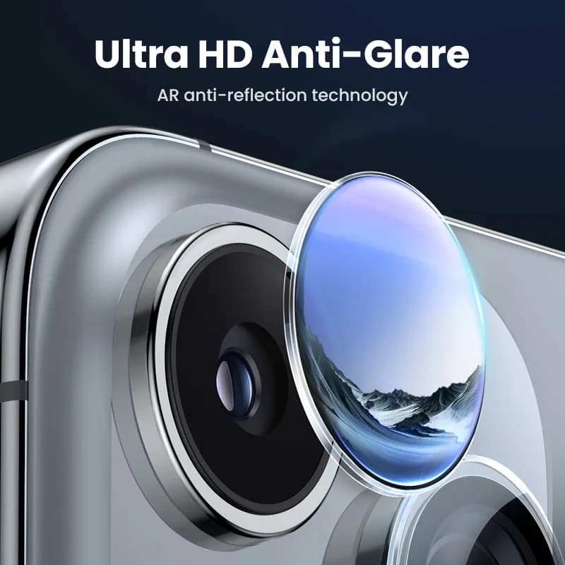 Protettore Lente Fotocamera Vetro Temperato per iPhone Pro