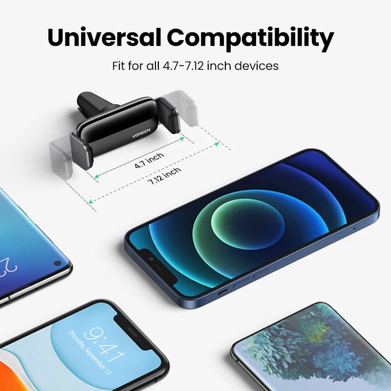 Supporto universale per telefono auto a bocchetta aria