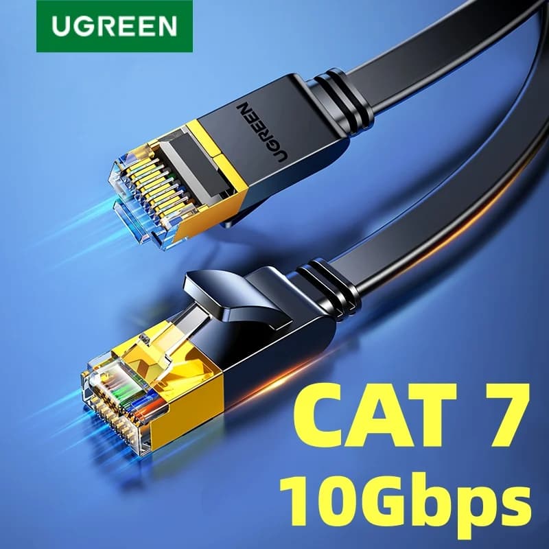 Cavo Ethernet Cat 7 Piattino, LAN STP 10Gbps