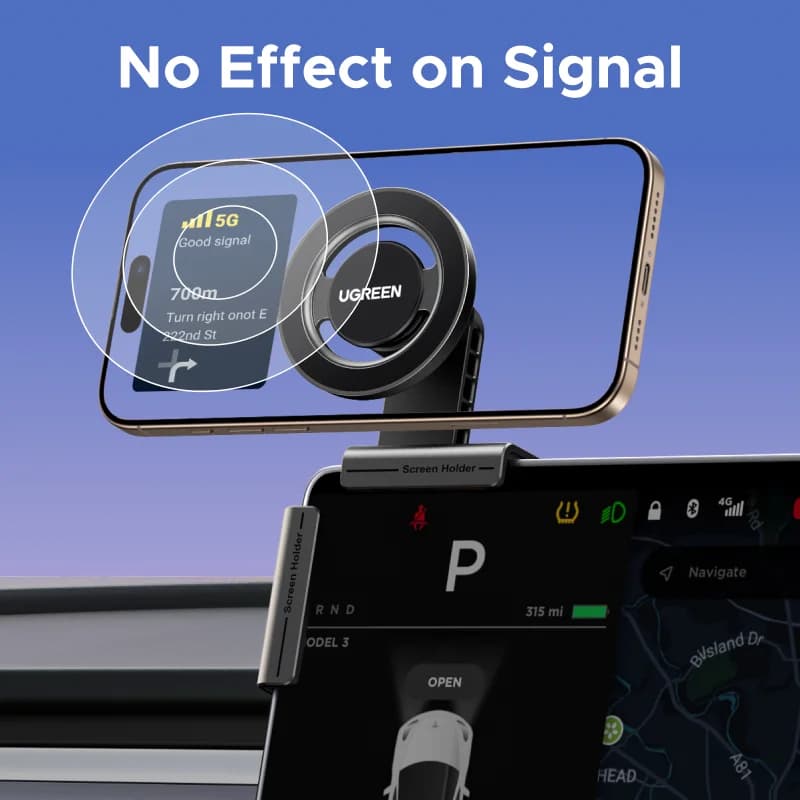 Supporto magnetico auto per telefono touchscreen